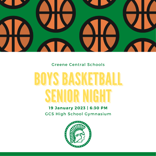 Varsity Boy's Basketball Senior Night