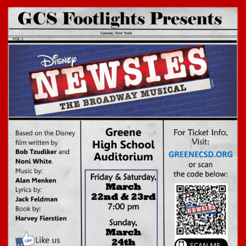 Tickets Are Available Online For Footlights Production - NEWSIES