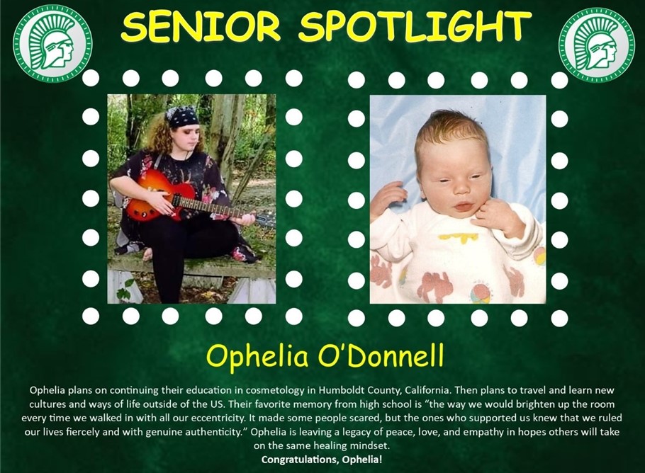Ophelia O&#39;Donnell Senior Spotlight