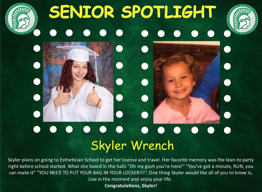 Skyler Wrench Senior Spotlight